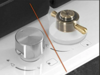 Газовая варочная панель Hiberg VM 6145 W, белый