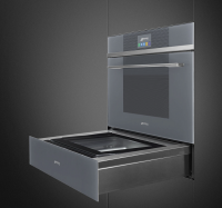 Встраиваемый шкаф шоковой заморозки Smeg SAB4104S, серебристый