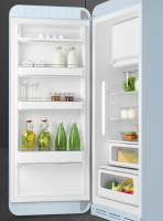 Холодильник Smeg FAB28LPB6 (дверные петли слева) голубой