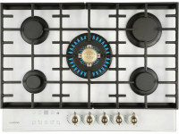 Газовая варочная панель Hiberg VM 7155 W, белый