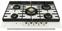 Газовая варочная панель Hiberg VM 7155 W, белый