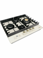 Газовая варочная панель Hiberg VM 6245 Y, бежевый