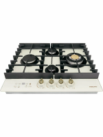 Газовая варочная панель Hiberg VM 6245 Y, бежевый