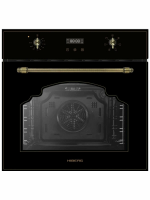 Электрический духовой шкаф Hiberg VM 6260 RB, черный