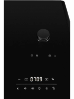 Умный барный стол с холодильником Hiberg X3 TB, барный центр/холодильник с беспроводной зарядкой черный, USB-порт/Type-C