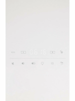 Умный барный стол с холодильником Hiberg X2 FW, барный центр/холодильник с беспроводной зарядкой белый, USB-порт/Type-C