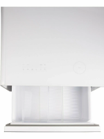 Умный барный стол с холодильником Hiberg X2 FW, барный центр/холодильник с беспроводной зарядкой белый, USB-порт/Type-C