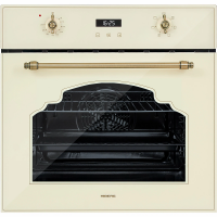 Электрический духовой шкаф Hiberg VM 6260 RY, бежевый