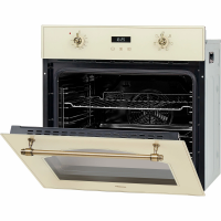 Электрический духовой шкаф Hiberg VM 6260 RY, бежевый