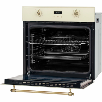 Электрический духовой шкаф Hiberg VM 6260 RY, бежевый