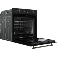 Электрический духовой шкаф Hiberg VM 6392 BR, черный