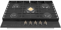 Газовая варочная панель Hiberg VM 7155 B, черный
