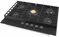 Газовая варочная панель Hiberg VM 7155 B, черный