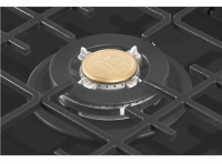 Газовая варочная панель Hiberg VM 7155 B, черный