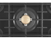 Газовая варочная панель Hiberg VM 7155 B, черный