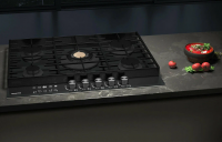 Газовая варочная панель Hiberg VM 7155 B, черный