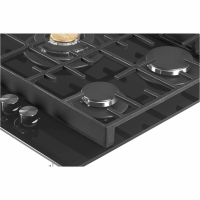 Газовая варочная панель Hiberg VM 7155 B, черный