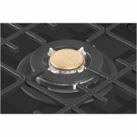 Газовая варочная панель Hiberg VM 7155 B, черный