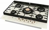 Газовая варочная панель Hiberg VM 7155 Y, бежевый