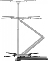 Кронштейн для телевизора Ultramounts UM960, черный 23"-65" макс.35кг настенный поворот и наклон