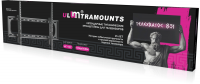 Кронштейн для телевизора Ultramounts UM851T, черный 60"-120" макс.120кг настенный наклон