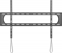 Кронштейн для телевизора Ultramounts UM825F, черный 60"-120" макс.120кг настенный фиксированный