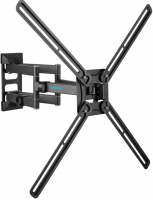 Кронштейн для телевизора Kromax CORBEL-12, титан 32"-75" макс.45кг настенный поворот и наклон