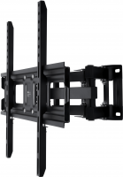 Кронштейн для телевизора Buro MF3, черный 32"-70" макс.40кг настенный поворотно-выдвижной и наклонный