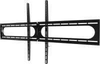 Кронштейн для телевизора Hama 00220843, черный 37"-120" макс.100кг настенный фиксированный