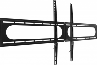 Кронштейн для телевизора Hama 00220843, черный 37"-120" макс.100кг настенный фиксированный