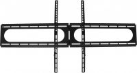 Кронштейн для телевизора Hama 00220843, черный 37"-120" макс.100кг настенный фиксированный