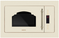 Встраиваемая микроволновая печь Hiberg VM 8505 Y, бежевый