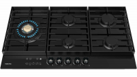 Газовая варочная панель Hiberg VM 9155 B, черный