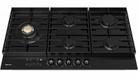 Газовая варочная панель Hiberg VM 9155 B, черный