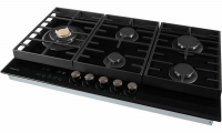 Газовая варочная панель Hiberg VM 9155 B, черный