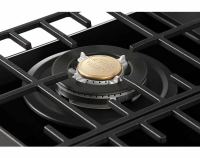 Газовая варочная панель Hiberg VM 9155 B, черный