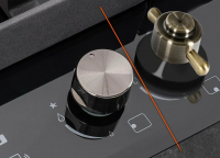 Газовая варочная панель Hiberg VM 9155 B, черный