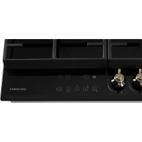 Газовая варочная панель Hiberg VM 9155 B, черный