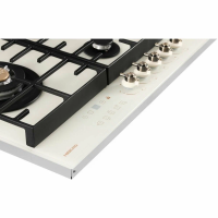 Газовая варочная панель Hiberg VM 9155 Y, бежевый