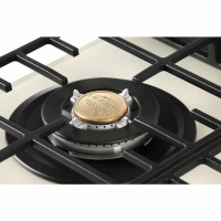 Газовая варочная панель Hiberg VM 9155 Y, бежевый