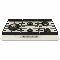 Газовая варочная панель Hiberg VM 9155 Y, бежевый