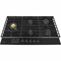 Газовая варочная панель Hiberg VM 9255 B, черный
