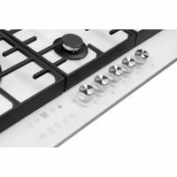 Газовая варочная панель Hiberg VM 9255 W, белый