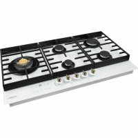 Газовая варочная панель Hiberg VM 9255 W, белый