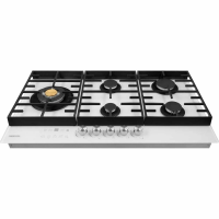 Газовая варочная панель Hiberg VM 9255 W, белый