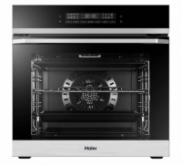 Электрический духовой шкаф Haier HOQ-P16AN5SX, черный/нержавеющая сталь