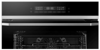 Электрический духовой шкаф Haier HOQ-P16AN5SX, черный/нержавеющая сталь