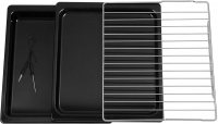 Электрический духовой шкаф Haier HOQ-P16AN5SX, черный/нержавеющая сталь