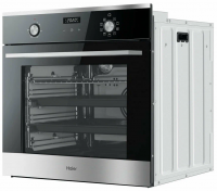 Электрический духовой шкаф Haier HOX-P09CGBX, черный/нержавеющая сталь