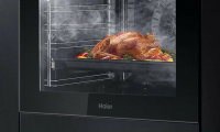 Электрический духовой шкаф Haier HOQ-F6CASGB, черный